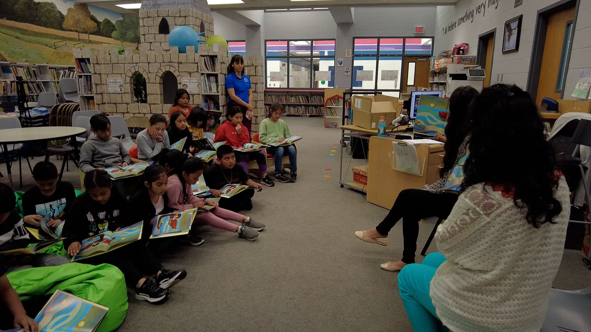 Camacho-Church, who has been living in Delaware for 25 years, shared with the students the obstacles she had to overcome to make her dream of becoming an author a reality.